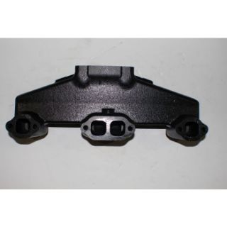 CHEVROLET SMALL BLOCK CENTER RISER EXHAUST MANIFOLD