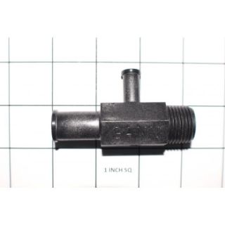 601046 Indmar Fitting 1/2" NPT T Fitting 3/8 & 5/8 Barb